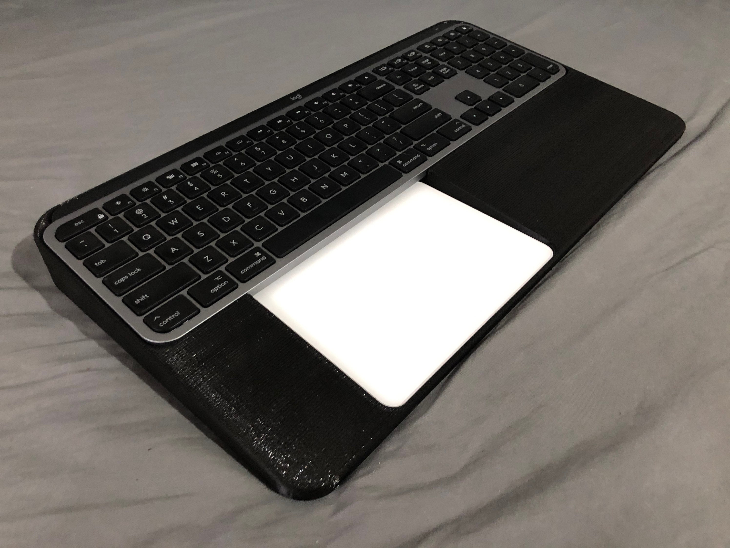 Magic Tray for Logitech MX Keys and Apple Magic Trackpad - Etsy