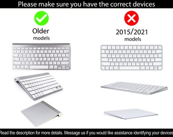 Magic Tray for 2010 Apple Magic Trackpad and Wireless Keyboard - Etsy