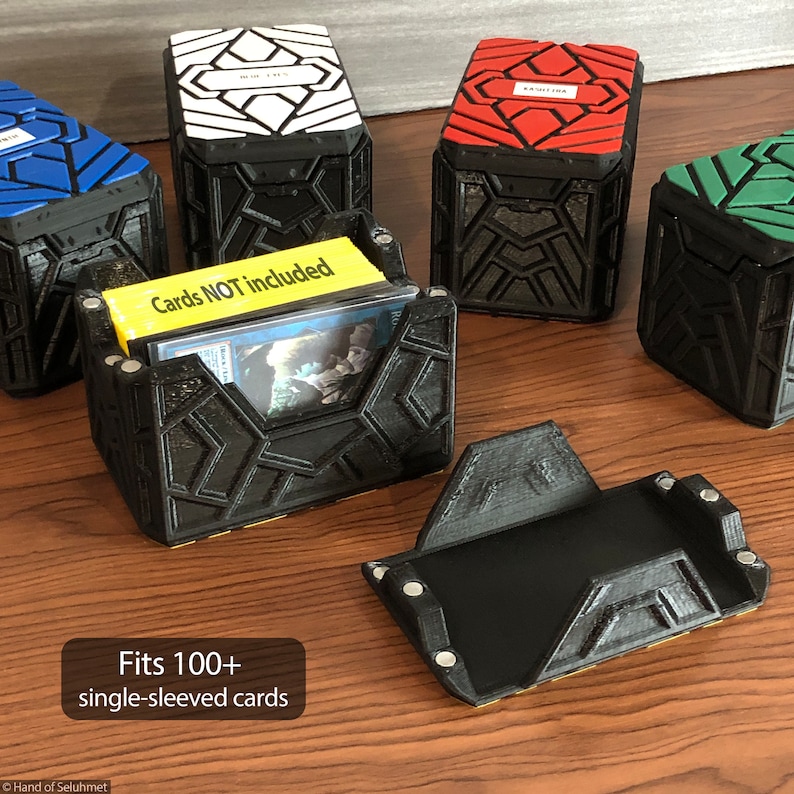 Deck Armor (100+ Cards) — Rugged Deck Box for Card Games - Etsy