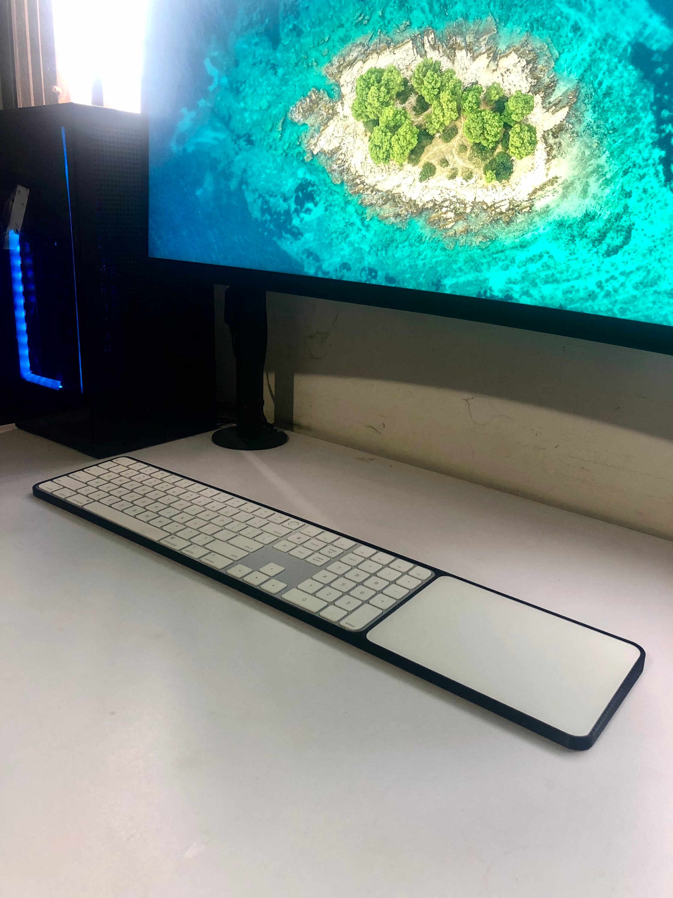 【美品】Magic Trackpad＆Magic Keybord Magic Board for 2015 Apple Magic Keyboard and Trackpad - Etsy