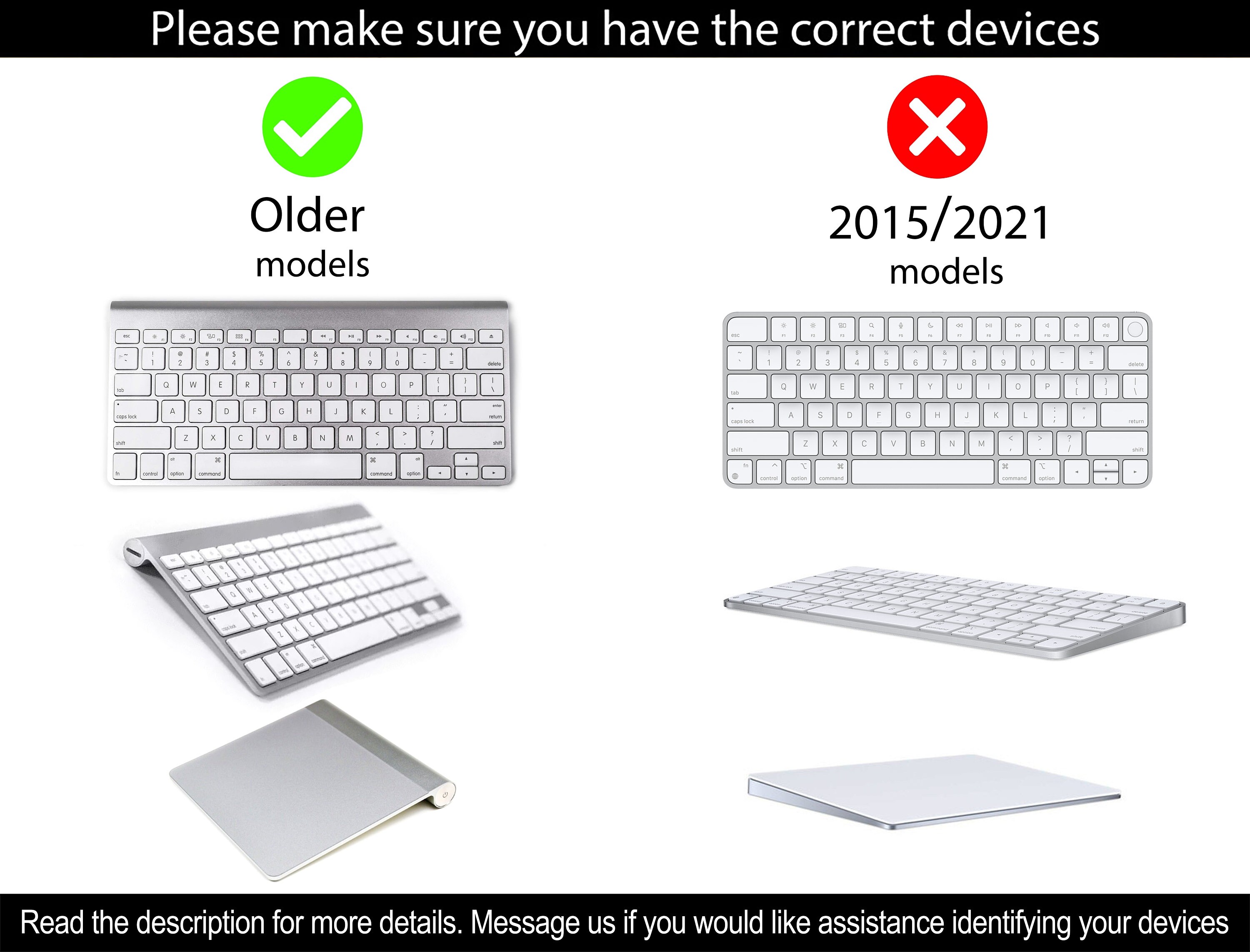 Macデスクトップ 2010 Mac keyboard and trackpad Magic Board for 2010 Apple Magic Trackpad and Wireless