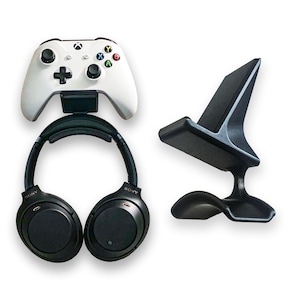 Gaming Hook - Universal Wall-Mounted Headset & Video Game Controller Holder