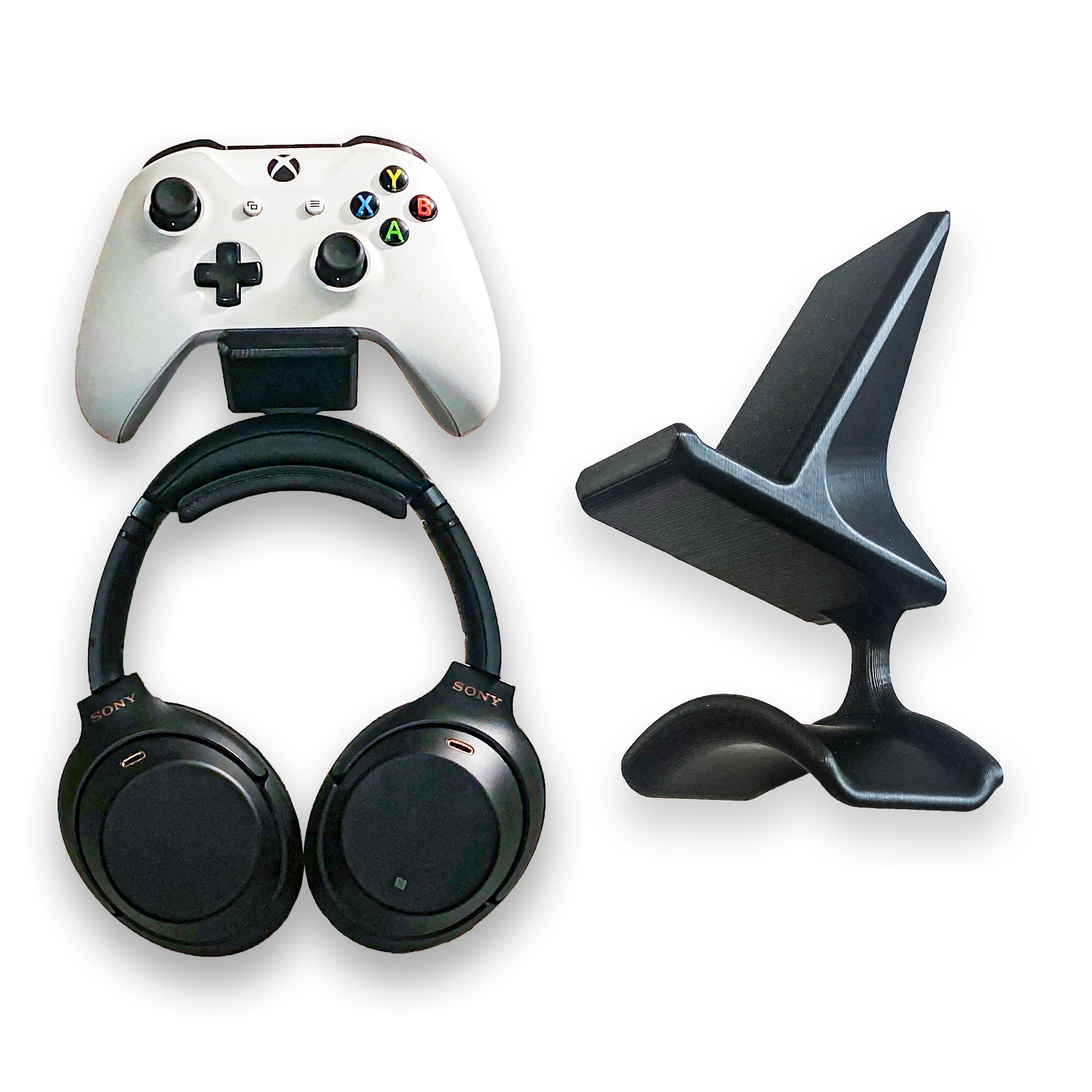 Gaming Hook - Universal Wall-Mounted Headset & Video Game Controller Holder