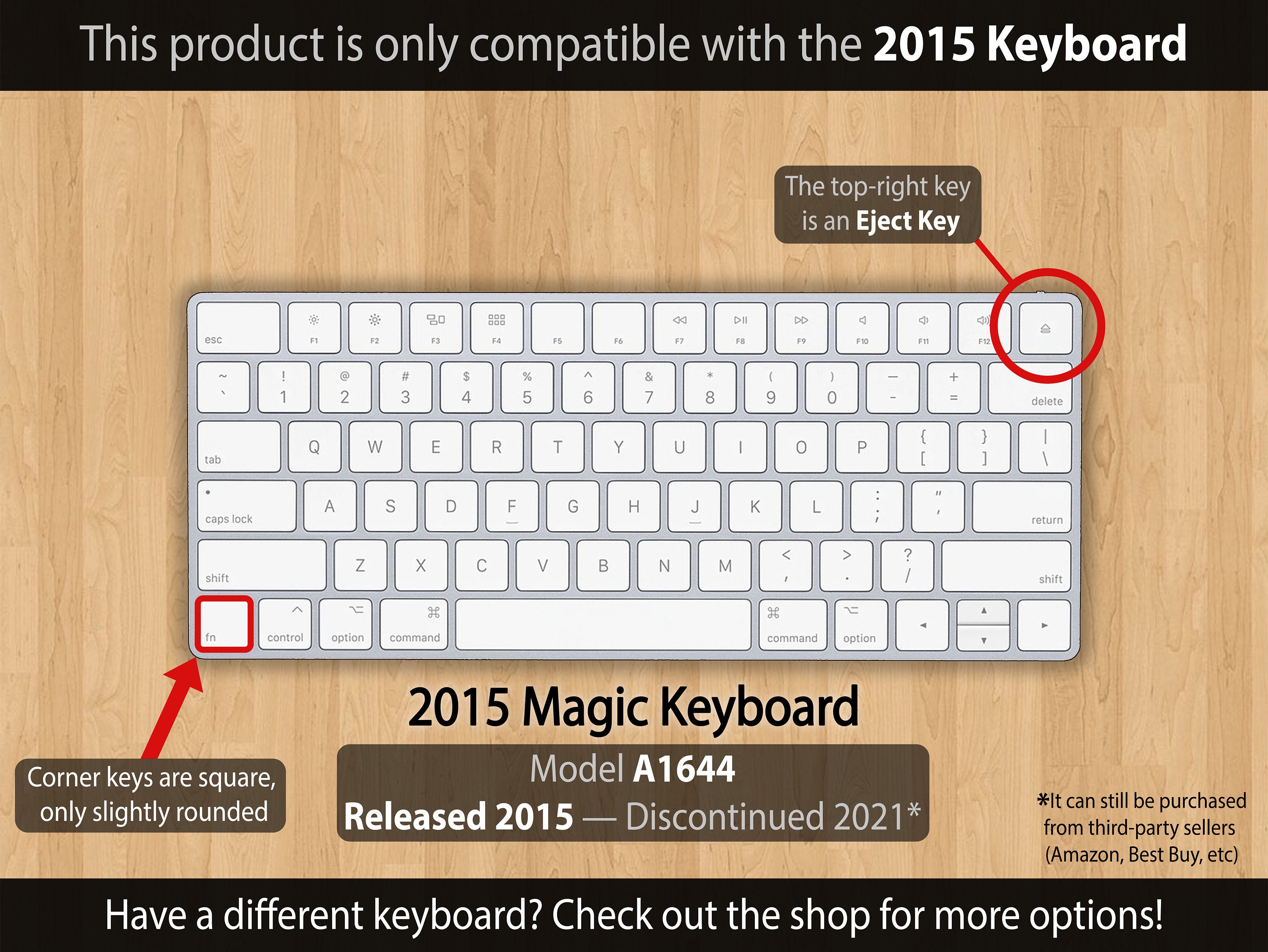 Magic Board for 2015 Apple Magic Keyboard and Trackpad - Etsy