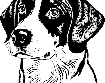 Adorable Dog SVG File for Cricut and Silhouette, Perfect for Crafts and DIY Projects