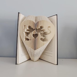 Mickey and Minnie Kissing Folded Book Art - Mickey Mouse Art - Minnie Mouse Art - Disney Lover Gift - Personalized Gift - Unique Gifts