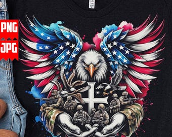 USA Military PNG Files for Sublimation | US Patriotic Shirt | Us Veteran Print | American Soldier Png | Usa Patriotic Military png