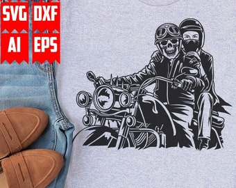Biker Lovers Svg | Biker Skull Lover Svg | Biker Partner svg | Motorbiker svg | Motorcycle Lover svg | Motorcycle Club Svg | Motor Rider svg