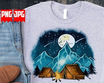 Camping Outdoor Png Files for Sublimation | Camping Png | Camp Png | Camping Shirt | Camp Life Png | Outdoor Png | campfire Png | Digital