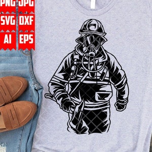 Firefighter Svg Files | Fireman Svg | Firefighter Png | First Responder svg | Rescue Firefighter Svg | 911 Svg | Firefighter Shirt | Digital