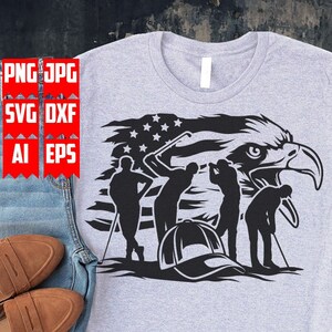 US Patriotic Eagle Golf Players Scene Svg Files | US Golf Club Svg | Golf Scene Svg | US Golf Players Svg | Golf Club Logo svg | Golfer svg
