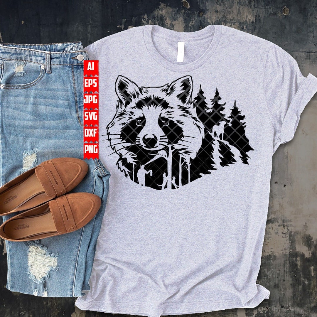 Coon Hunting Svg | Raccoon Clipart | Street Cat Cutfile | | Trash Panda ...