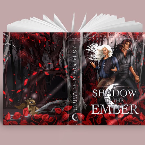 International Sera and Nyktos A Shadow in the Ember Print Etsy