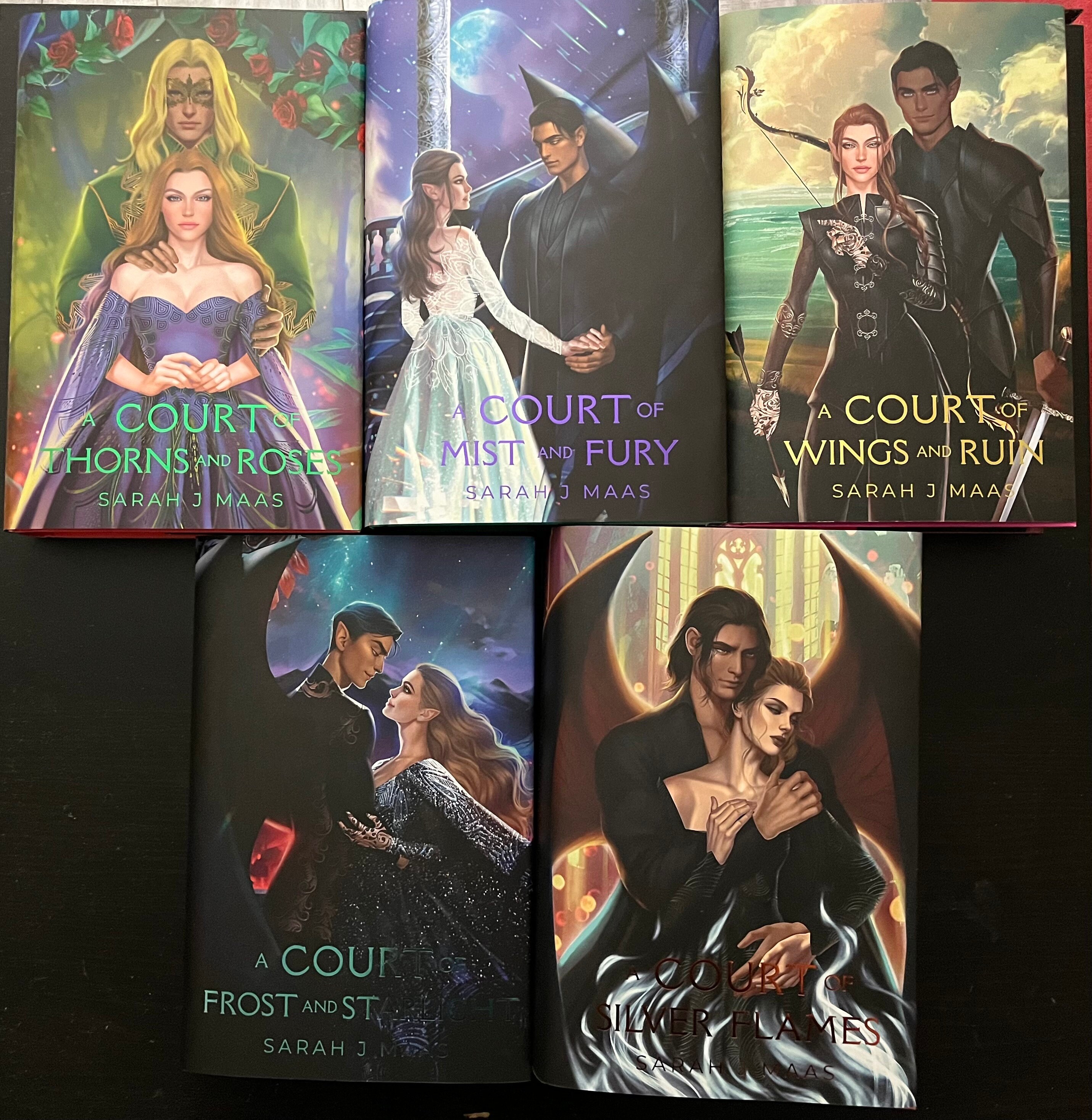 International ORIGINAL Hardback A Court of Thorns and Roses - Etsy