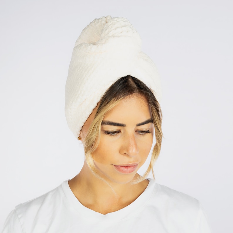 100 Microfiber Water Absorbent Hair Towel Etsy