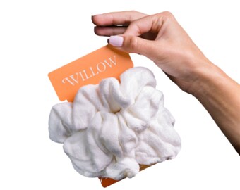 Pack of 3 Large Bamboo Cotton Towel Scrunchies