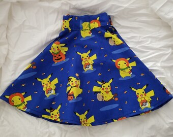 Truco o trato falda Pika