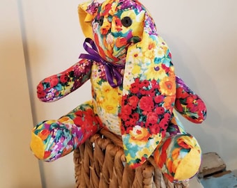 Conejo de Pascua, conejito de trapo, decoración de Pascua, decoración de primavera, peluches, conejo de peluche,