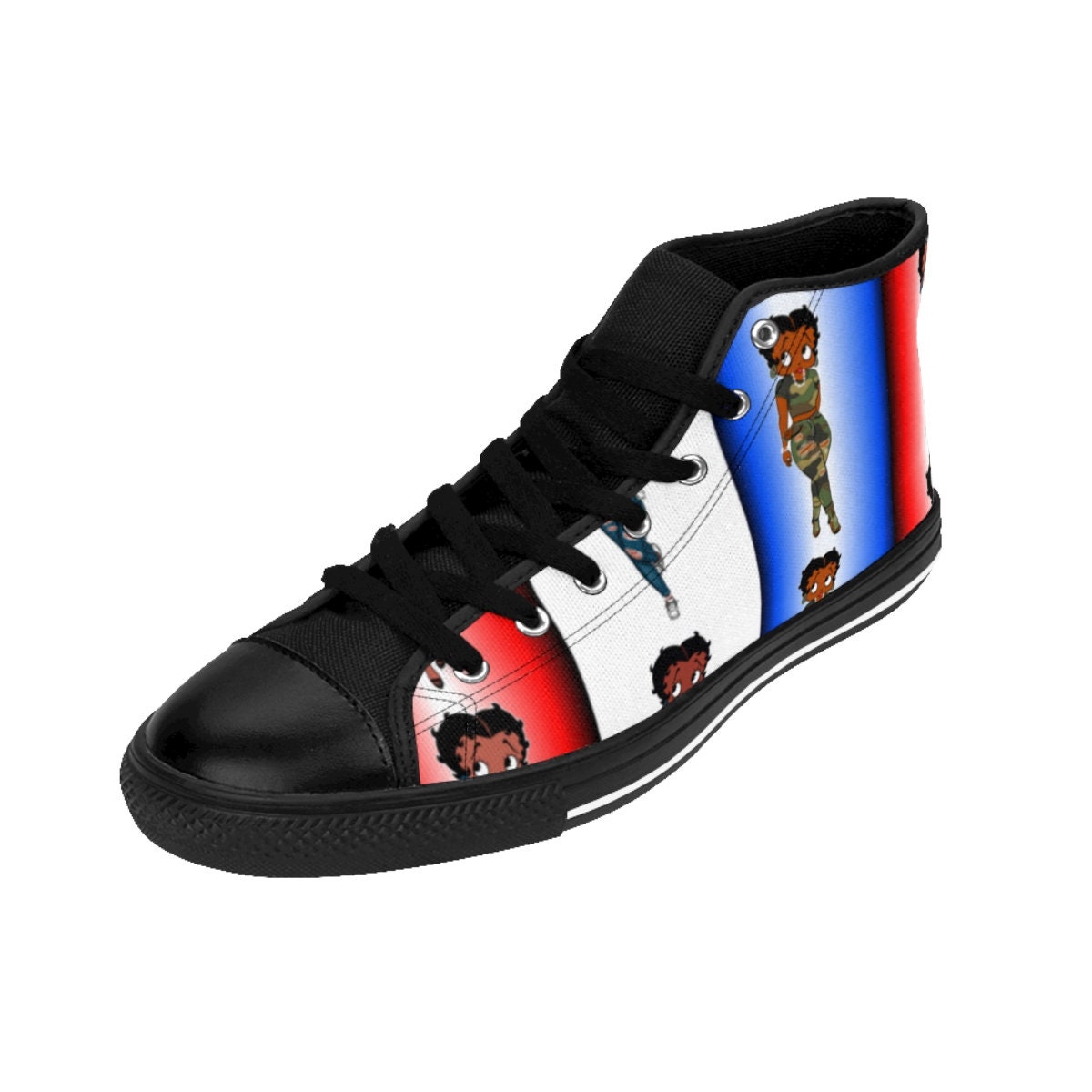 Women's Betty Boop Classic Sneakers