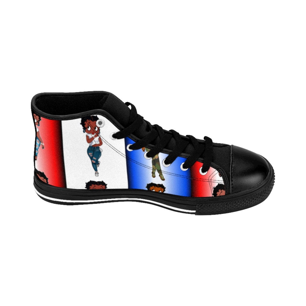 Women's Betty Boop Classic Sneakers