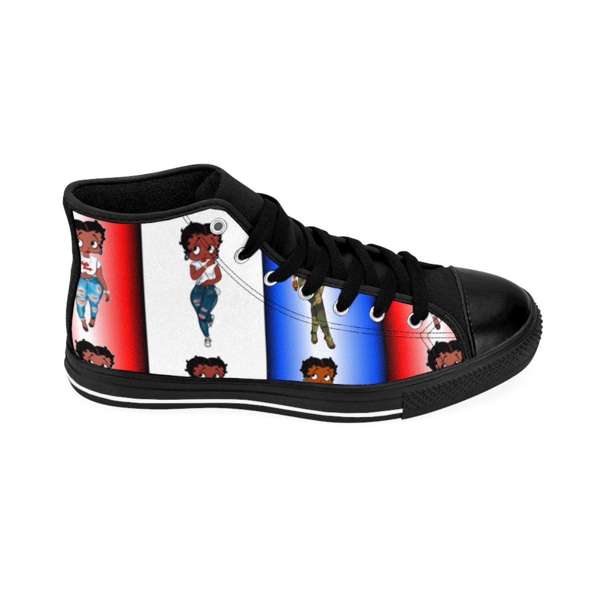 Women's Betty Boop Classic Sneakers