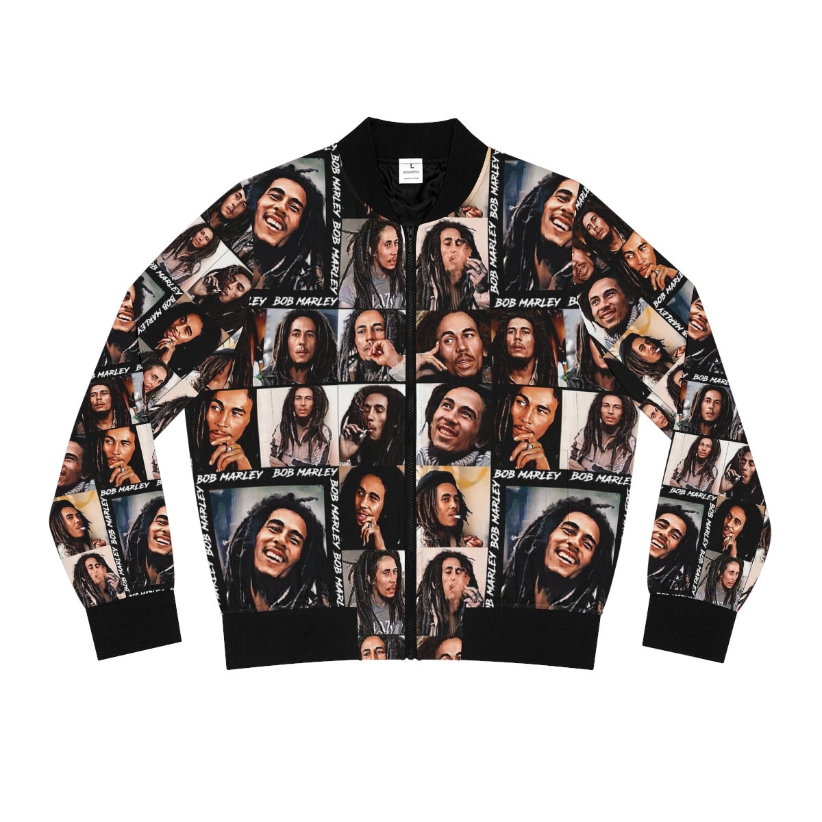 Discover Men's Bob Marley Bomber Jacket
