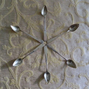 Set of six teaspoons - Late 19th/Early 20th century