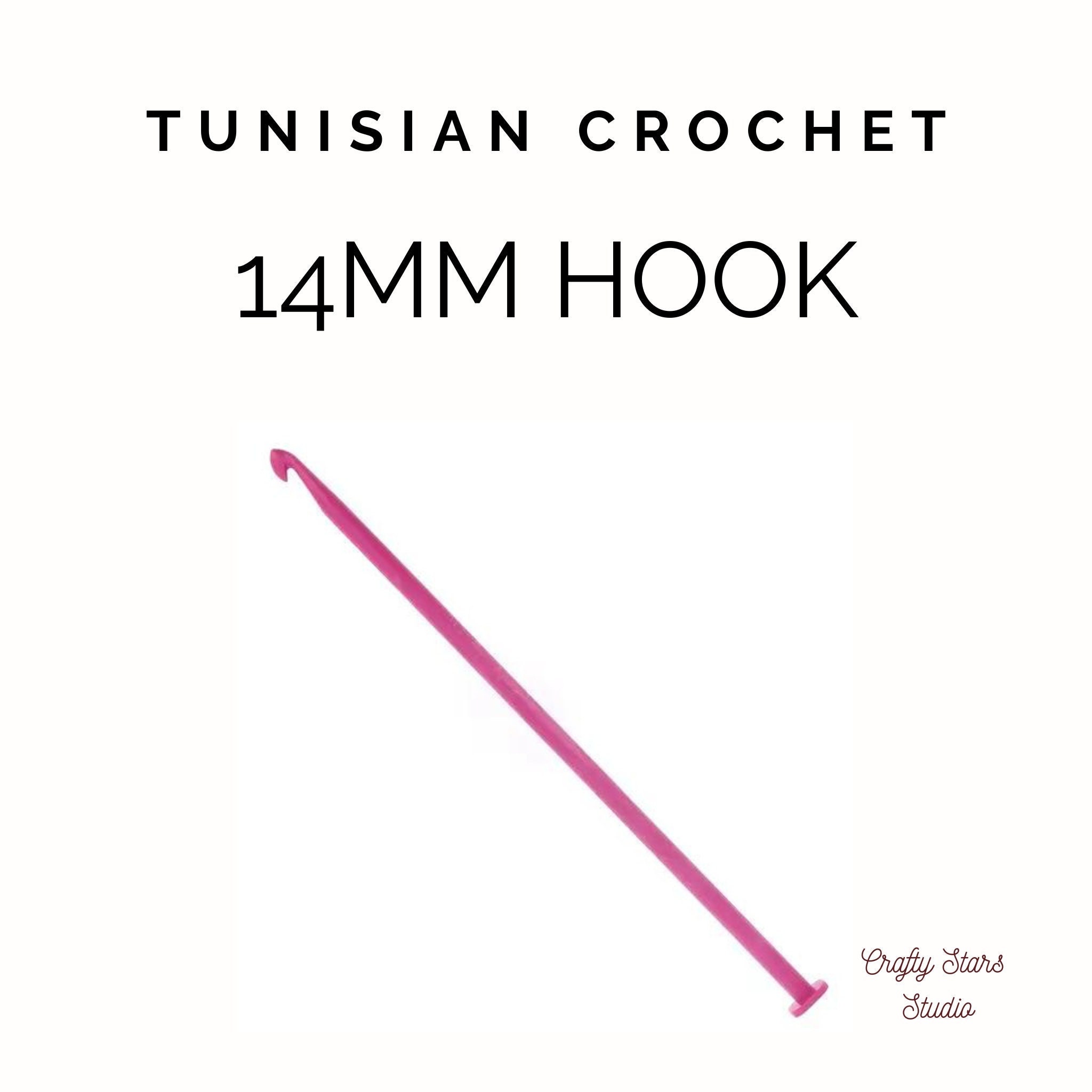 ChiaoGoo Tunisian Crochet Hooks 32in long cable - 4mm up to 11.5mm