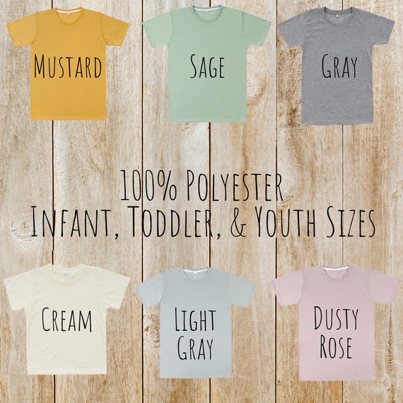 100% polyester YOUTH kids infant t-shirt blank sublimation