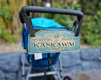 Adventure Themed, Jungle Themed Stroller Sign