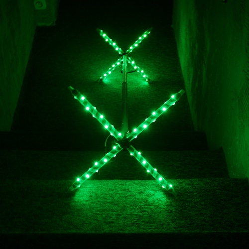 Bâton de dragon LED multicolore *** Convient aux voyages *** Amovible ***