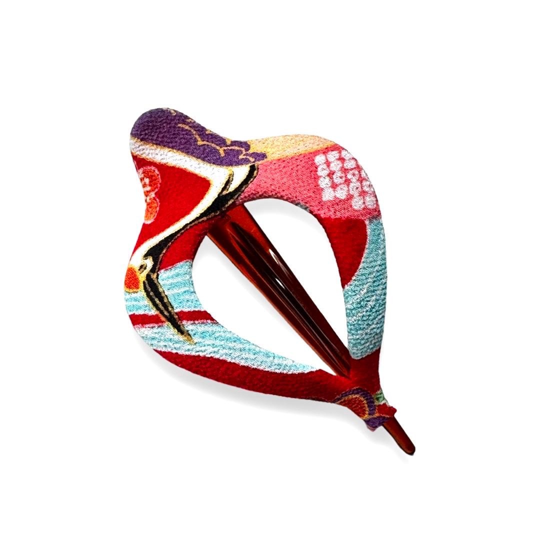 Hand-painted Sushi Claw Hair Clip