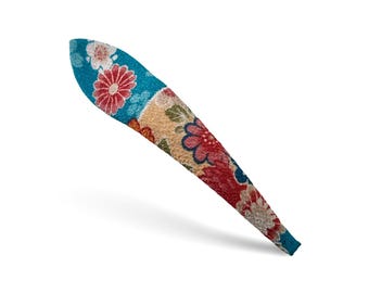 Turquoise Hair Claw, Hair clip, alligator clip, Satomi Clip, Japanese Hair clip, kimono hair clip, pelican hair clip, crocodile hair Clip