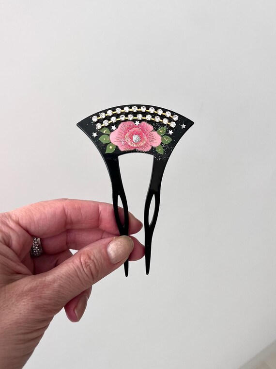 Japanese Kanzashi Hairpin, Kimono Hair Stick, Vintage  display picture 3