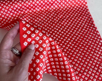 Kimono silk fabric, Japanese silk, shibori silk, Rinzu SILK, kimono silk, japanese textile, kimono silk bolt, vintage textile, antique silk