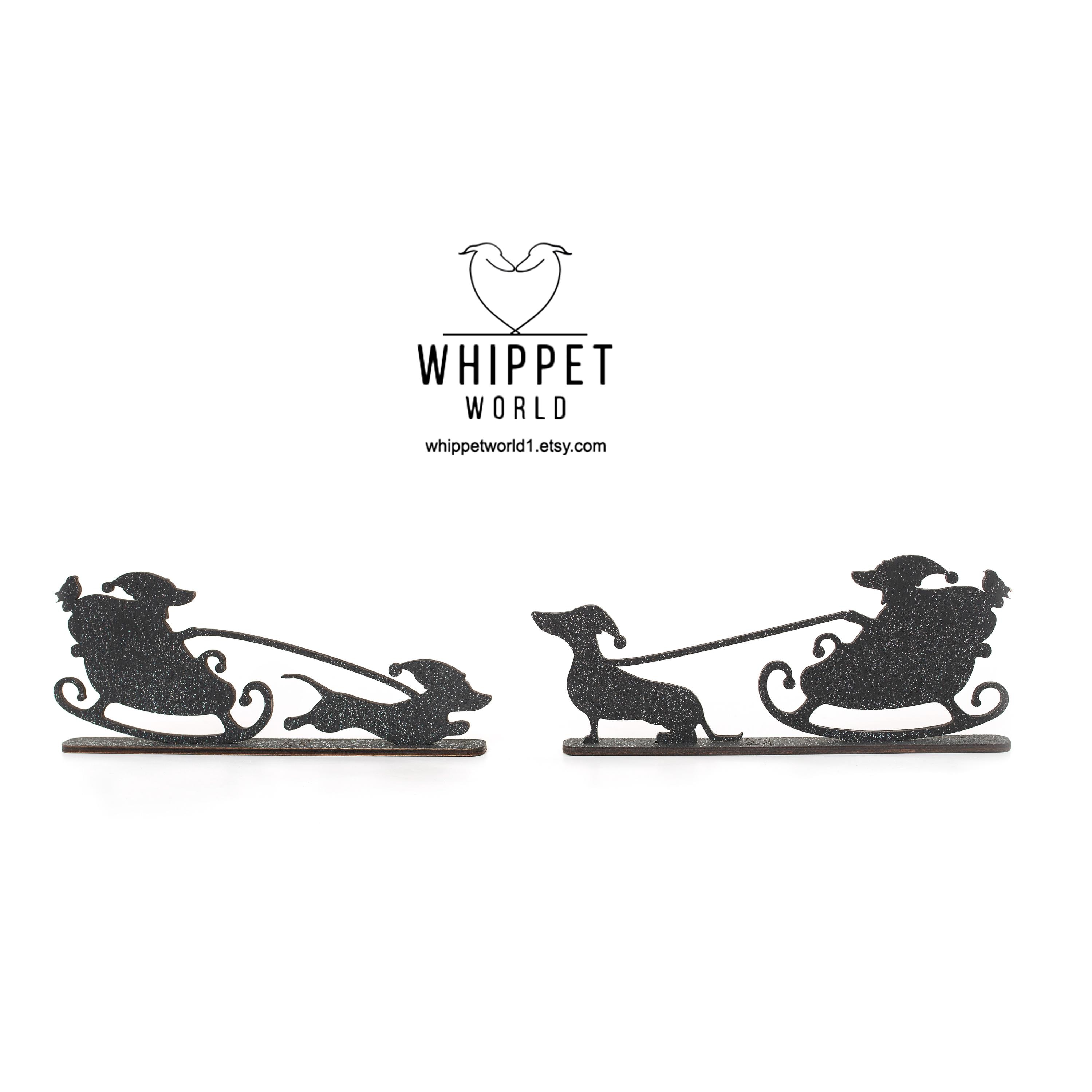 ウィペット　置物　Christina Cummings  イギリス製 WhippetWorld1 - Etsy