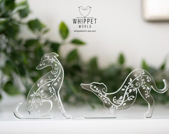 ウィペット　置物　Christina Cummings  イギリス製 WhippetWorld1 - Etsy