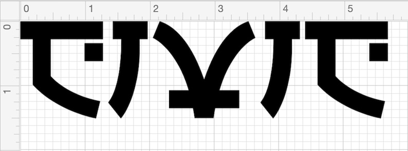 May include: Black stylized Japanese characters on a grid background. The characters are thick and geometric, with sharp angles and curves. The overall design is minimalist and modern, suitable for various applications.