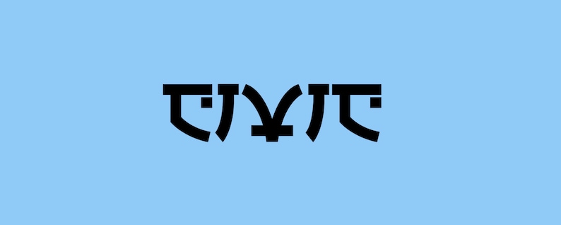 May include: Black stylized text that reads "CIVIC" on a light blue background. The letters are bold and have a unique, angular design. The overall aesthetic is modern and minimalist.