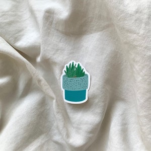 autocollant de plante succulente