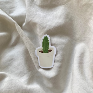autocollant de plante de cactus