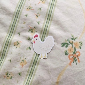 autocollant de poulet