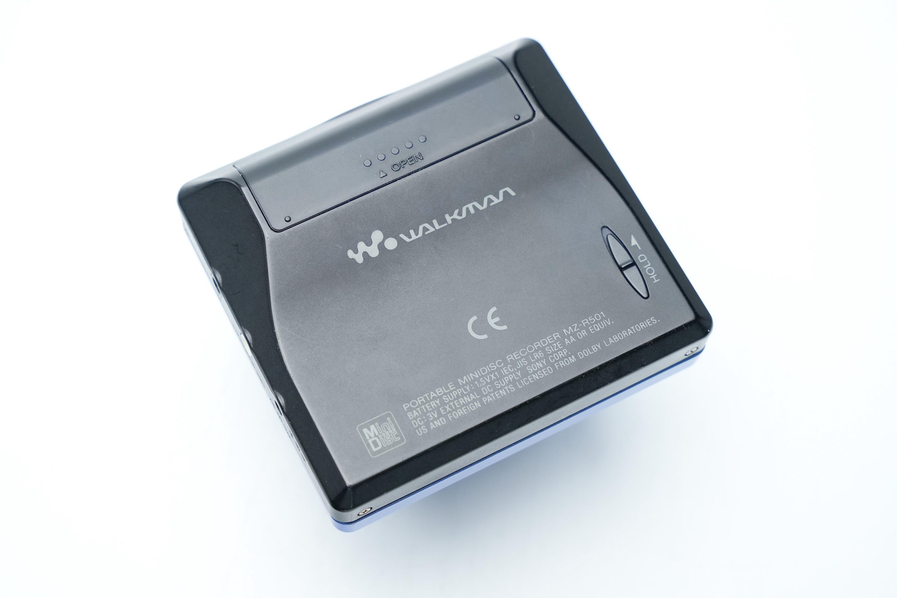 Card R501 Buy Sony MZ-R501 Minidisc Walkman – Recording MD Walkman – Blue – With ...