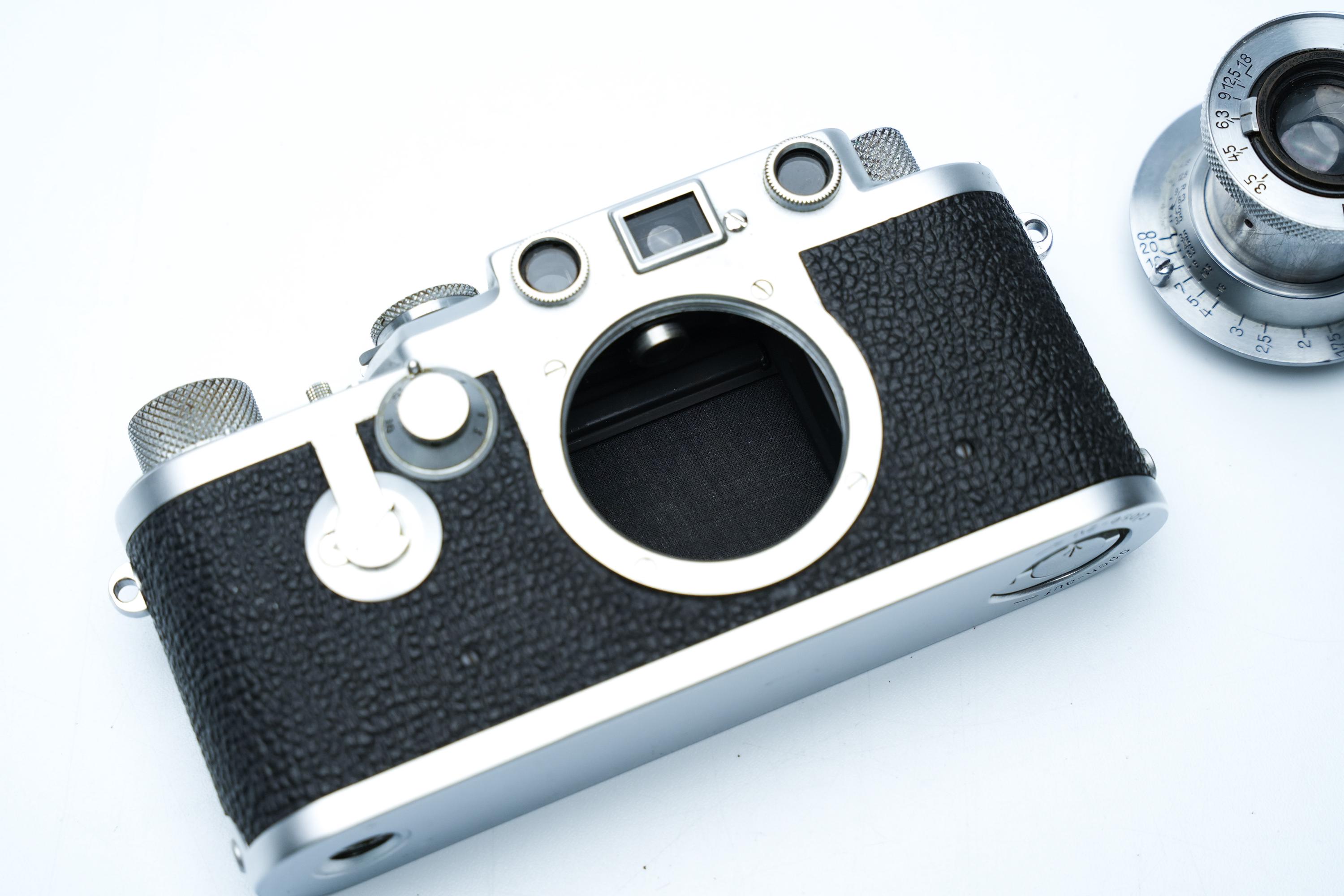 Leica Iiif RD ST – Red Dial, 1954, W/ Leitz Elmar 5cm F/3.5