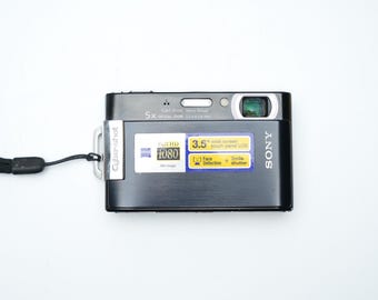Sony Cyber-shot DSC-T300 Compact Digital Camera Silver Tested