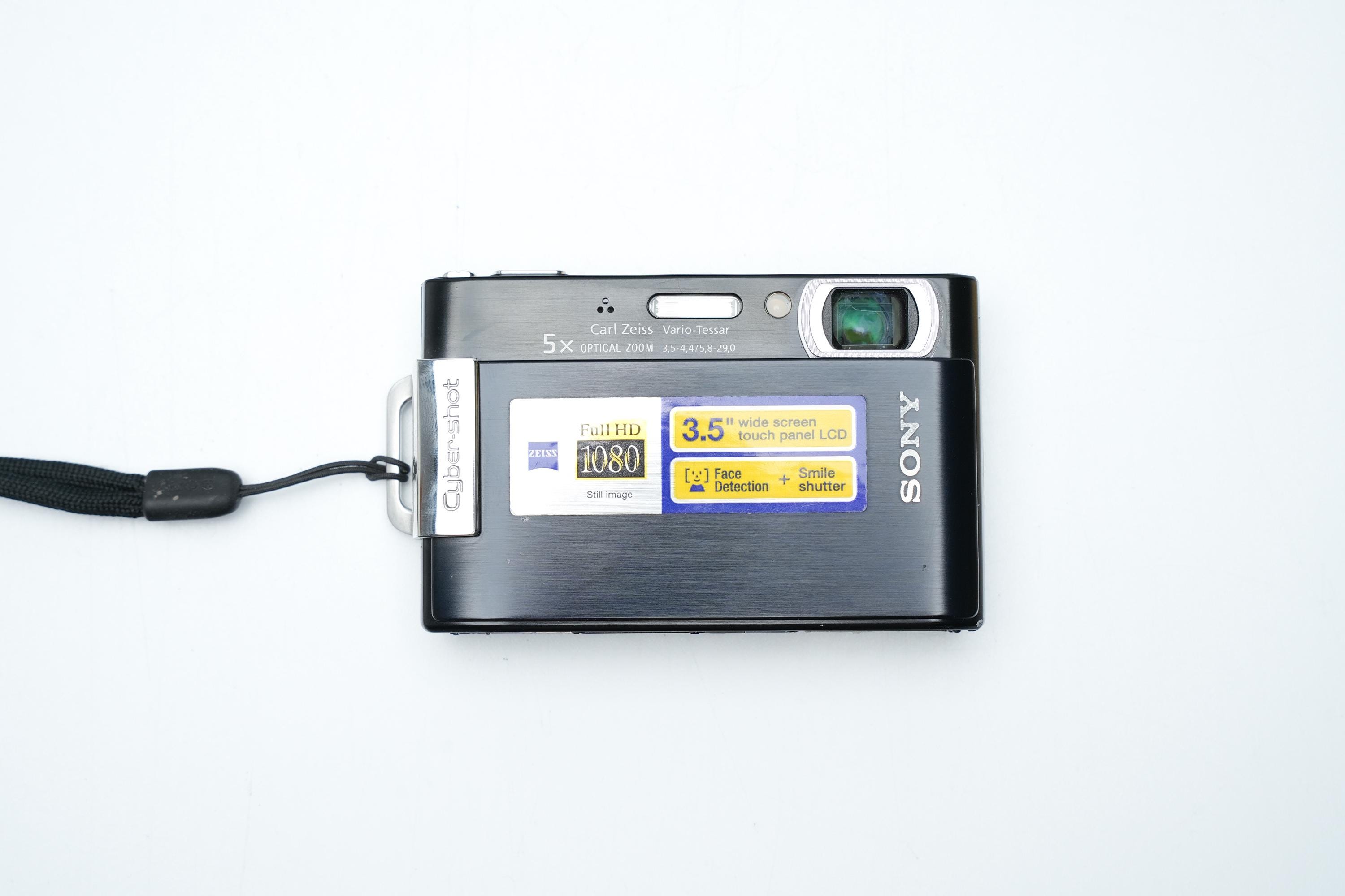 極美品 SONY Cyber-shot DSC-T200 動作品 付属品多数 Sony Cyber-shot DSC-T200 Digital Camera – Black, 8.1MP CCD, 5x