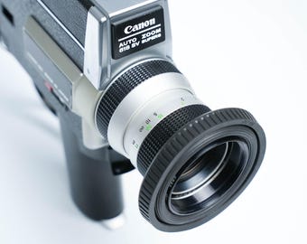 Canon Auto Zoom 518 SV Super 8 Camera – 1972 Model With F/1.8 Lens