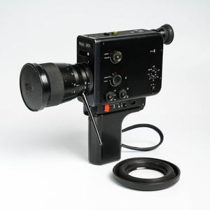 Braun Nizo 801 ブラックエディション – 希少なスーパー 8 ムービー