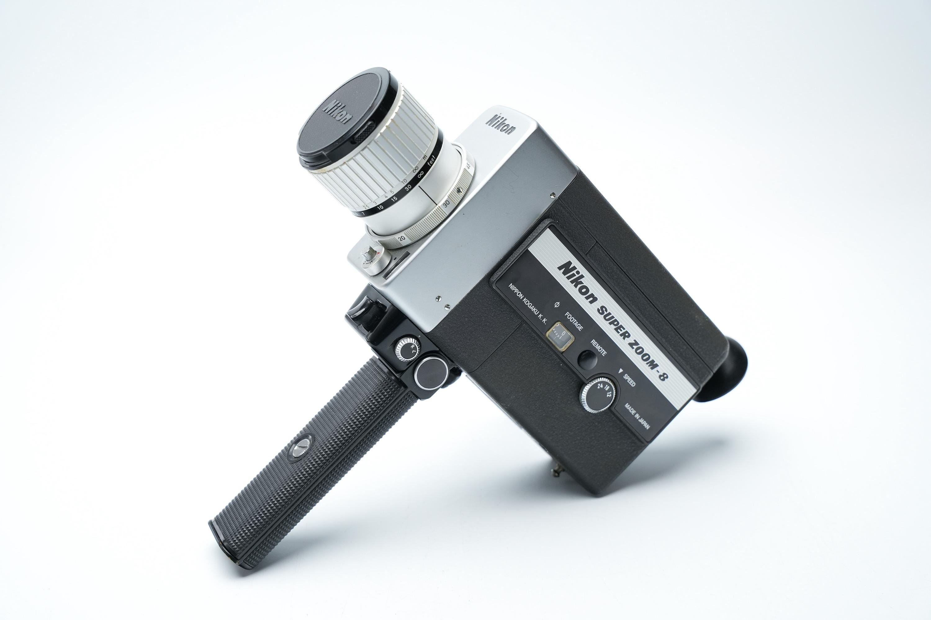 Nikon Super Zoom 8 – Vintage Super 8 Film Camera for Classic