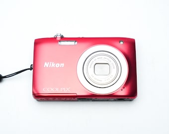 Nikon Coolpix S70 Digital Point-and-shoot Camera Red - Etsy
